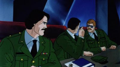 Falcon Duke's trying to help - G I  Joe: The Movie