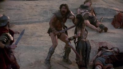 Fall back and re-form
upon higher advantage! - Spartacus
