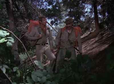 Falling boulders a common thing
around here? - The Six Million Dollar Man