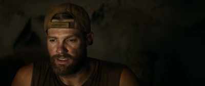 Falls asleep before his head
hits the pillow. - 12 Strong