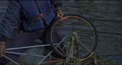 False alarm. It's just a old bicycle. - The Gift