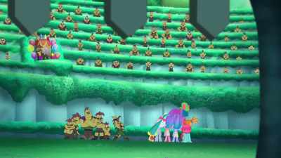 [falsetto continues] - Trolls: The Beat Goes On!