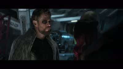 Families can be toughBefore my father died he told me that I had a half sisterthat he imprisoned in HelAnd then she returned home and stabbed me in the eyeSo I had to kill her That's life though isn't it I guessGoes round and round and I feel your pain - Avengers: Infinity War