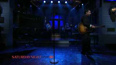 ‫Family friendly but also a
‫prostitute, the green M&M.
‫♪♪ - SNL50: The Anniversary Special