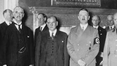 Famously,
after Munich in September 1938, - World War II: Race to Victory
