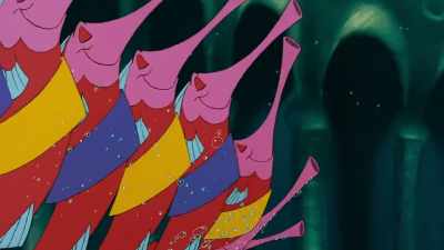 [fanfare playing] - The Little Mermaid Live!