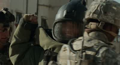 - Fans on. - The Hurt Locker