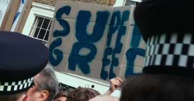 Fans spoke out
against the Super League. - Super League: The War for Football