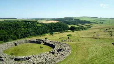 Far from the past
being an empty and mysterious place, - Scotland from the Sky