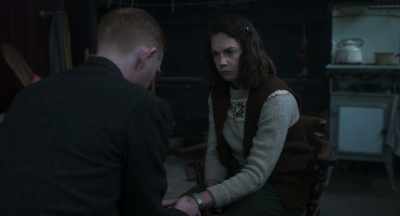 Faraday...
Just say yes, Caroline. - The Little Stranger