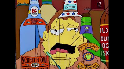 Farewell, my long-necked friends. - The Simpsons