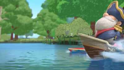 [fast music] - The Adventures of Paddington