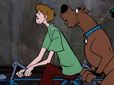 Faster! They're, like, gaining on us! - Scooby-Doo, Where Are You!