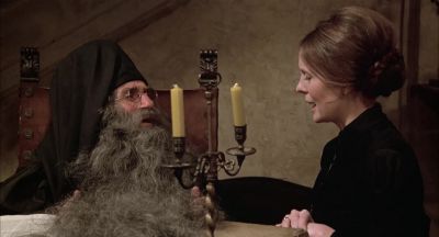 Father Boris is trying to commit suicide - Love and Death