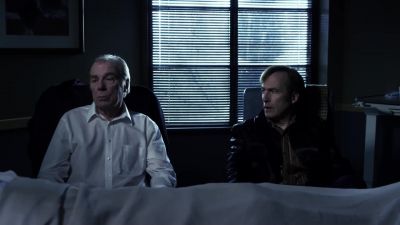 Father Brady's in the chapel. - Better Call Saul