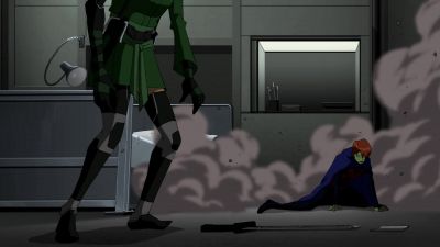 Father and son.
My lucky day. - Young Justice