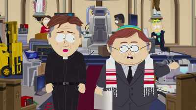 Father, you understand that
we have to stop time travel. - South Park: Post COVID: The Return of COVID