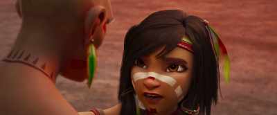 Father! We are free again.
The curse is over! - Ainbo