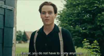 Father,
you do not have to worry anymore. - Never Look Away