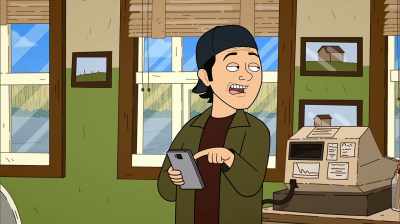 "FBI covering up UFOs!" - Corner Gas Animated