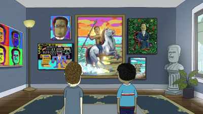 Feast your eyes.
- Oh, wow, now, that's art. - Ten Year Old Tom