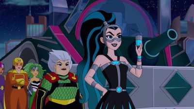 Fed her a sob story about that stupid song - DC Super Hero Girls: Intergalactic Games