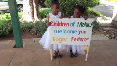 Federer has been working hard
to make a real difference - Roger Federer: A Champions Journey