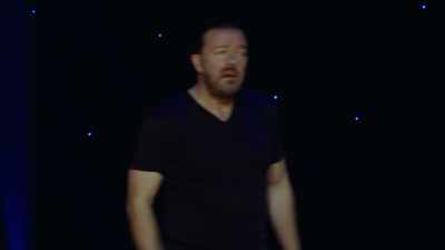 "Feed me." - Ricky Gervais: Humanity