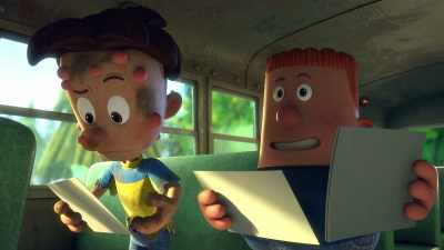 [feedback squeals]
- [clears throat] - Big Nate