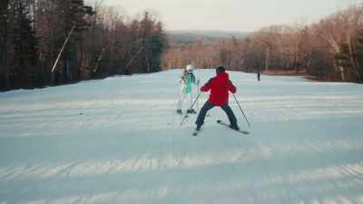Feel that downhill ski
engage with the tip. - A Very Vermont Christmas