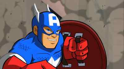 Feel the stars and stripes. - The Super Hero Squad Show