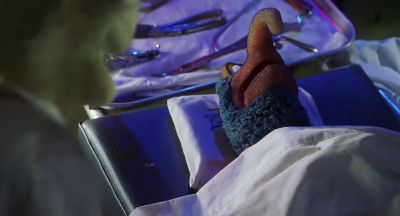 Feeling a little nervous are we - Muppets from Space
