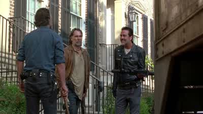 Feels good. - The Walking Dead