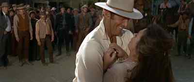 Feels just like old times,
doesn't it, honey? - Rough Night in Jericho