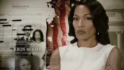 ♪ FEELS LIKE I'M RUNNIN'
OUT OF TIME ♪ - Tyler Perry's The Oval