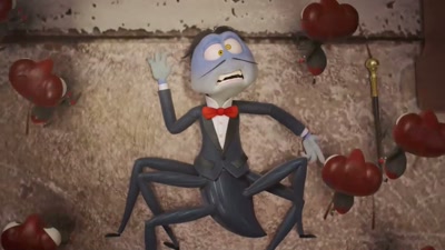 (feet pattering) - Inspector Sun and the Curse of the Black Widow