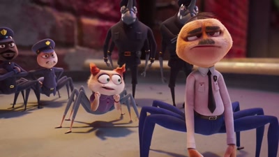 (feet pattering) - Inspector Sun and the Curse of the Black Widow