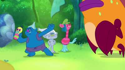 [feigns snoring] - Trolls: The Beat Goes On!