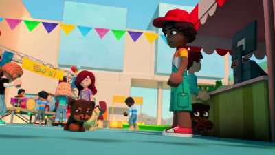 Félicitations, vous avez survécu
à la première semaine de lycée ! - Lego Friends: The Next Chapter: New Beginnings