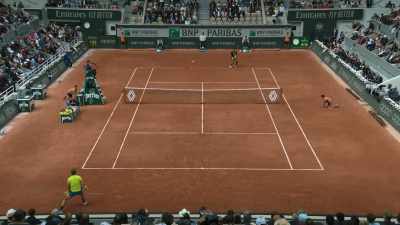 [Félix] Once the match started,
tactically-thinking like, - Break Point