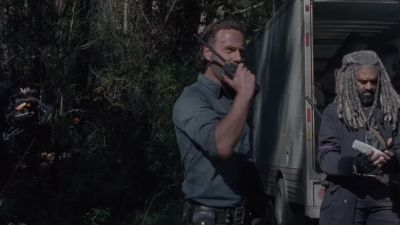 Fell out the door! - The Walking Dead