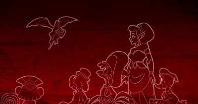 (Felldrake laughing evilly) - Legend of the Three Caballeros