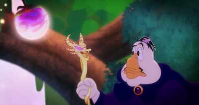 -Felldrake: Maybe to an idiot.
-(thumps) - Legend of the Three Caballeros