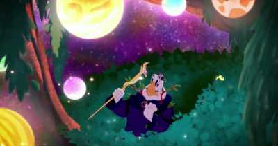 -Felldrake: They're not cute, you dolt!
-(thumps) - Legend of the Three Caballeros