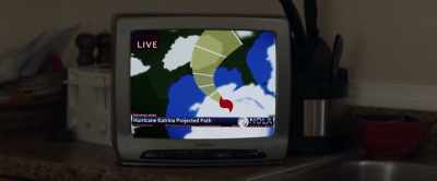 [female anchor]
Hurricane Katrina may extend… - Cut Throat City
