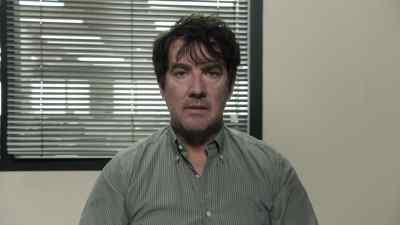 [female voice over laptop]
When on camera, - The Office