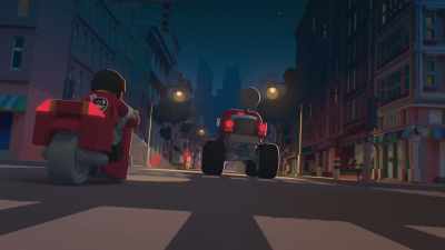 [Fendrich yelling, grunting] - LEGO City Adventures