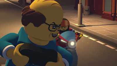 [Fendrich yelling, grunting] - LEGO City Adventures