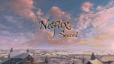 [festive music playing] - Shaun the Sheep: The Flight Before Christmas
