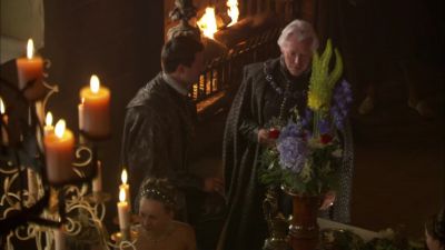 [Festive music] - The Tudors